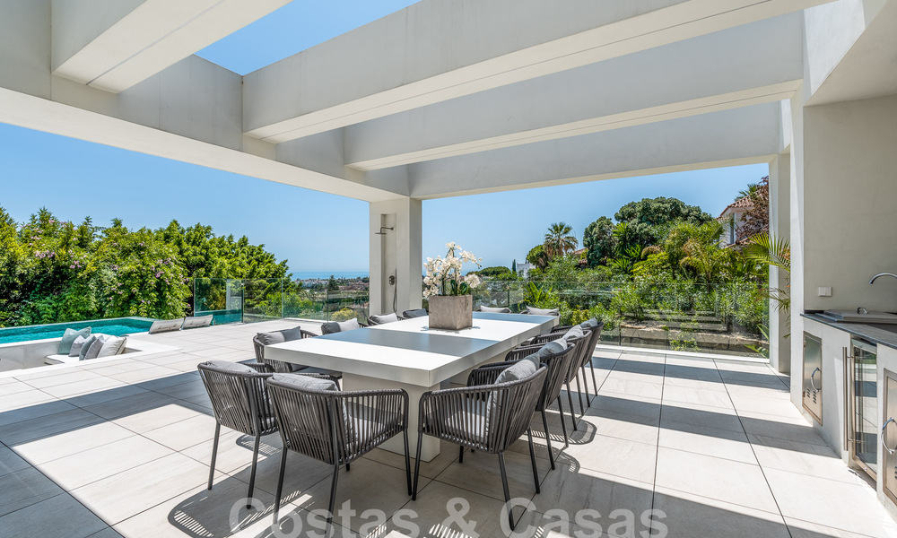 Nouvelle villa design moderniste à vendre avec vue panoramique, située sur la nouvelle Golden Mile de Marbella - Benahavis 53673