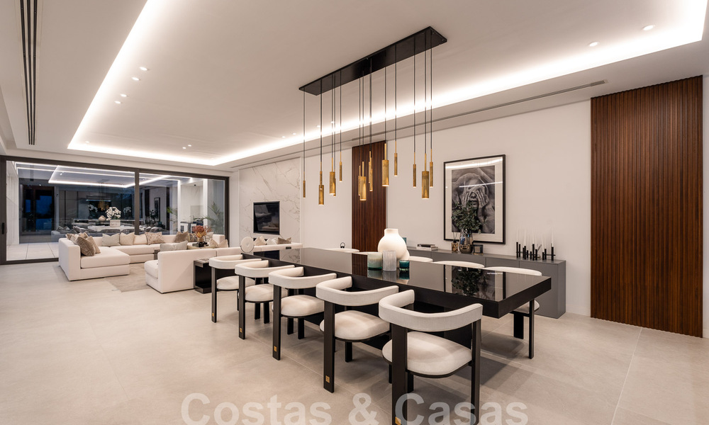 Nouvelle villa design moderniste à vendre avec vue panoramique, située sur la nouvelle Golden Mile de Marbella - Benahavis 53685