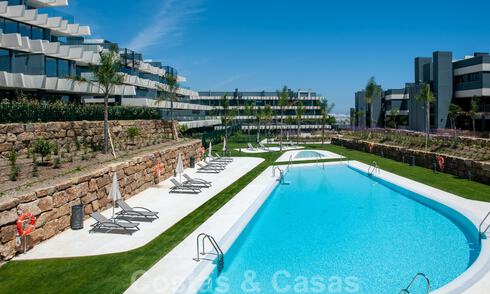 Appartement moderne de 3 chambres, prêt à être emménagé, à louer dans un complexe de golf sur le nouveau Golden Mile, entre Marbella et Estepona 45537