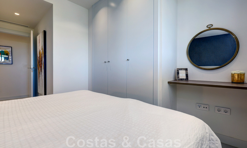 Appartement moderne de 3 chambres, prêt à être emménagé, à louer dans un complexe de golf sur le nouveau Golden Mile, entre Marbella et Estepona 45577