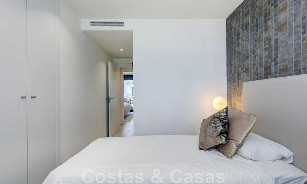 Appartement moderne de 3 chambres, prêt à être emménagé, à louer dans un complexe de golf sur le nouveau Golden Mile, entre Marbella et Estepona 45582