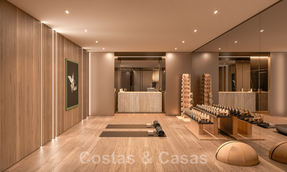 Nouvelle villa de luxe ultramoderne à vendre avec un design architectural, en première ligne du golf Los Naranjos à Nueva Andalucia, Marbella 46031