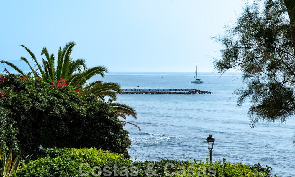 Appartements en front de mer à vendre à Puente Romano, avec vue sur la mer, sur la Golden Mile de Marbella 45665