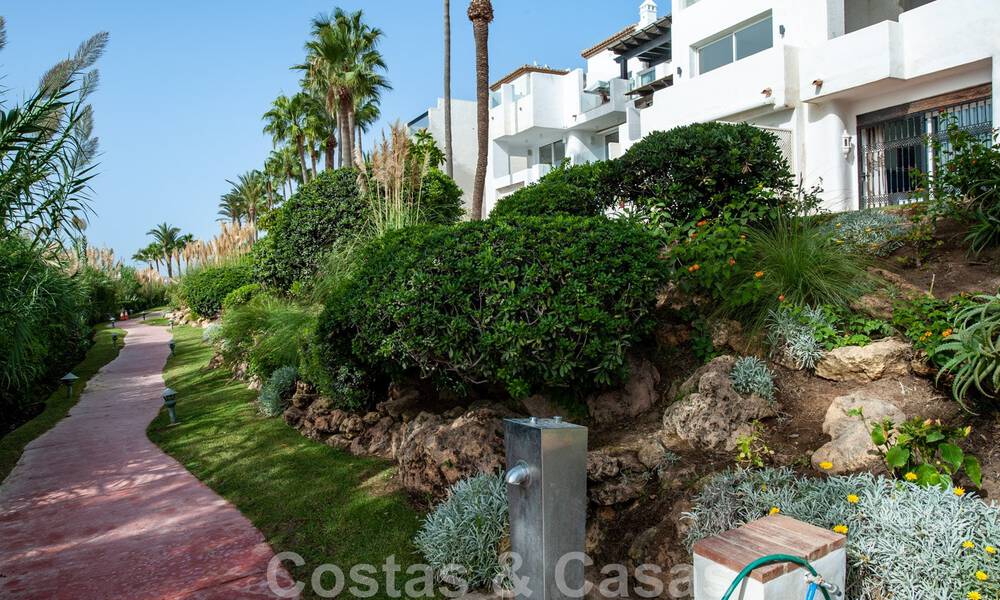 Appartements en front de mer à vendre à Puente Romano, avec vue sur la mer, sur la Golden Mile de Marbella 45667