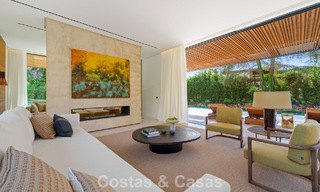 Villa design d'avant-garde à vendre avec de nombreuses commodités de luxe à Nueva Andalucia, Marbella 786085 