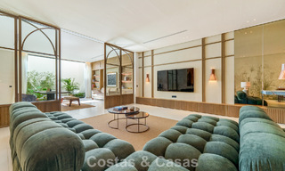 Villa design d'avant-garde à vendre avec de nombreuses commodités de luxe à Nueva Andalucia, Marbella 786103 