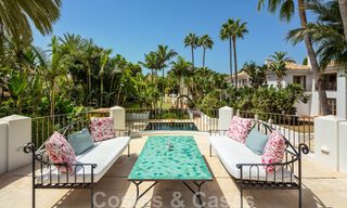 Villa de style boutique à vendre, à deux pas de la plage, sur la très convoitée Golden Mile de Marbella 45733 
