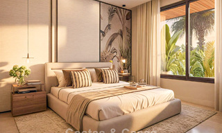 Villas élégantes et modernes de nouvelle construction à vendre avec vue panoramique à proximité du terrain de golf dans la vallée de Mijas, sur la Costa del Sol 795608 