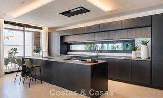 Villas élégantes et modernes de nouvelle construction à vendre avec vue panoramique à proximité du terrain de golf dans la vallée de Mijas, sur la Costa del Sol 797827 