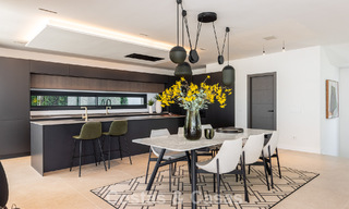 Villas élégantes et modernes de nouvelle construction à vendre avec vue panoramique à proximité du terrain de golf dans la vallée de Mijas, sur la Costa del Sol 797831 