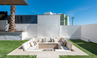 Villas élégantes et modernes de nouvelle construction à vendre avec vue panoramique à proximité du terrain de golf dans la vallée de Mijas, sur la Costa del Sol 797835 
