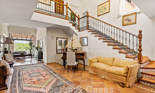 Formidable villa familiale méditerranéenne à vendre avec vue panoramique dans un resort de golf prestigieux à Benahavis - Marbella 45779 