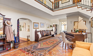 Formidable villa familiale méditerranéenne à vendre avec vue panoramique dans un resort de golf prestigieux à Benahavis - Marbella 45781 