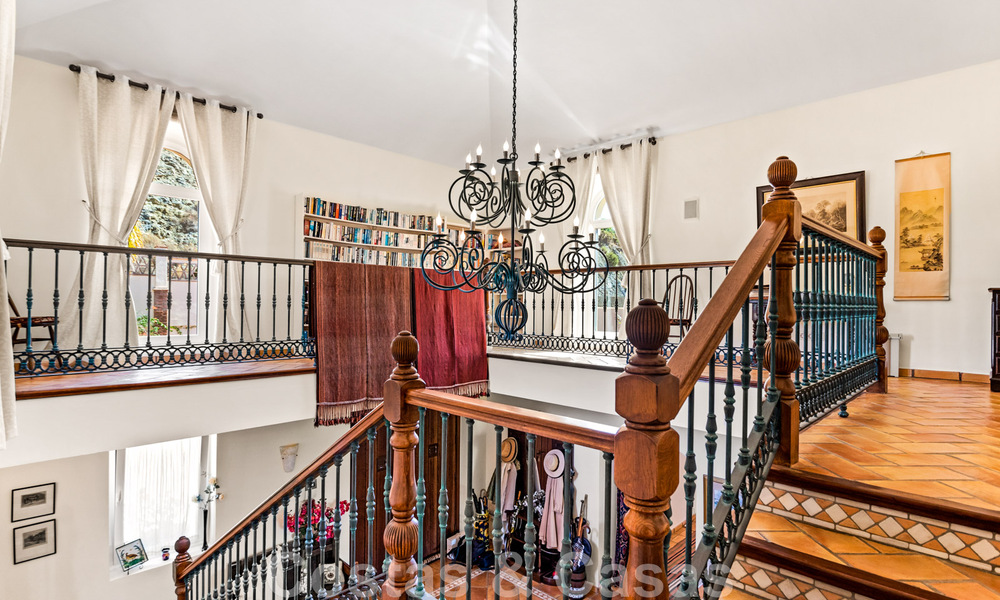 Formidable villa familiale méditerranéenne à vendre avec vue panoramique dans un resort de golf prestigieux à Benahavis - Marbella 45782