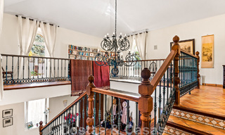 Formidable villa familiale méditerranéenne à vendre avec vue panoramique dans un resort de golf prestigieux à Benahavis - Marbella 45782 