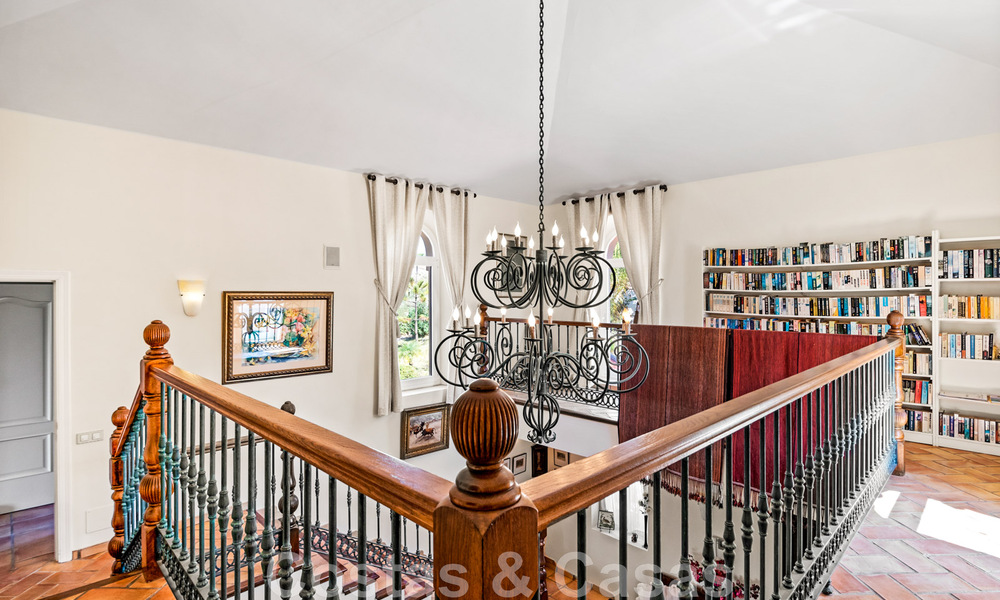 Formidable villa familiale méditerranéenne à vendre avec vue panoramique dans un resort de golf prestigieux à Benahavis - Marbella 45783