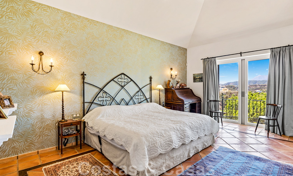 Formidable villa familiale méditerranéenne à vendre avec vue panoramique dans un resort de golf prestigieux à Benahavis - Marbella 45784