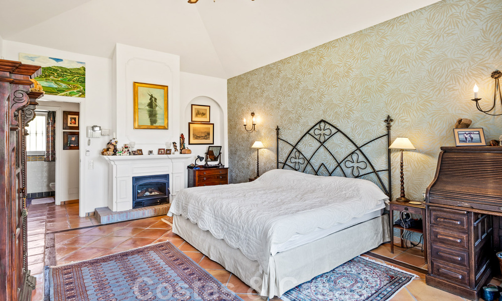 Formidable villa familiale méditerranéenne à vendre avec vue panoramique dans un resort de golf prestigieux à Benahavis - Marbella 45786