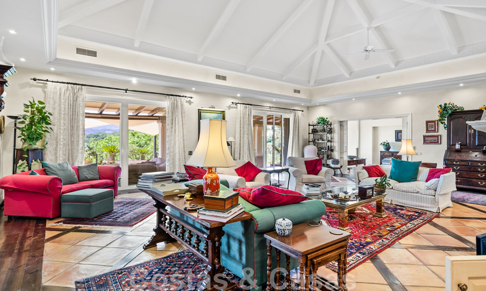 Formidable villa familiale méditerranéenne à vendre avec vue panoramique dans un resort de golf prestigieux à Benahavis - Marbella 45789