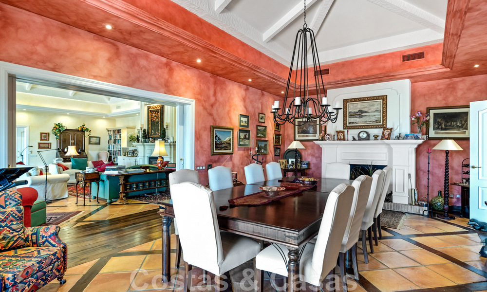 Formidable villa familiale méditerranéenne à vendre avec vue panoramique dans un resort de golf prestigieux à Benahavis - Marbella 45791