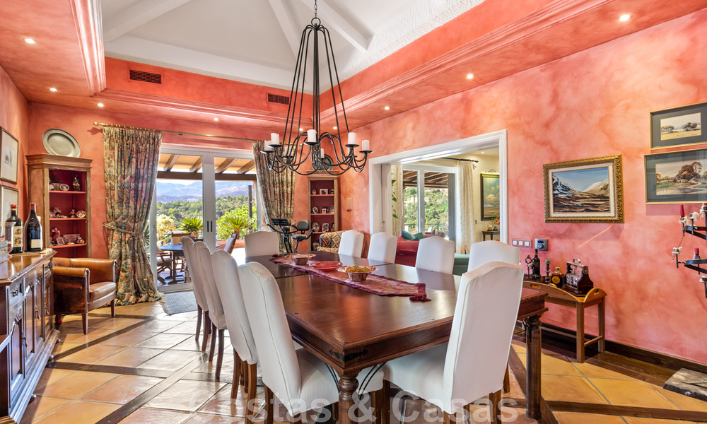 Formidable villa familiale méditerranéenne à vendre avec vue panoramique dans un resort de golf prestigieux à Benahavis - Marbella 45792