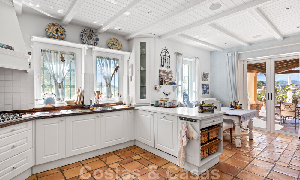 Formidable villa familiale méditerranéenne à vendre avec vue panoramique dans un resort de golf prestigieux à Benahavis - Marbella 45795