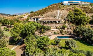 Formidable villa familiale méditerranéenne à vendre avec vue panoramique dans un resort de golf prestigieux à Benahavis - Marbella 45800 