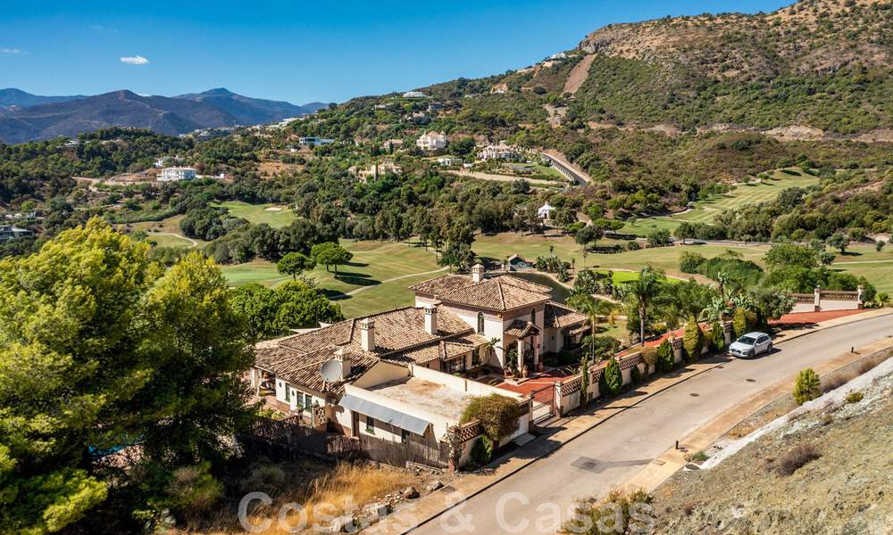 Formidable villa familiale méditerranéenne à vendre avec vue panoramique dans un resort de golf prestigieux à Benahavis - Marbella 45804