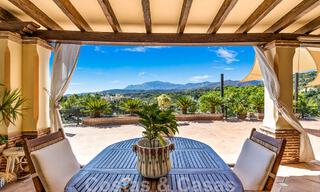 Formidable villa familiale méditerranéenne à vendre avec vue panoramique dans un resort de golf prestigieux à Benahavis - Marbella 45807 