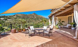 Formidable villa familiale méditerranéenne à vendre avec vue panoramique dans un resort de golf prestigieux à Benahavis - Marbella 45812 