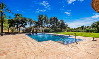 Formidable villa familiale méditerranéenne à vendre avec vue panoramique dans un resort de golf prestigieux à Benahavis - Marbella 45814 