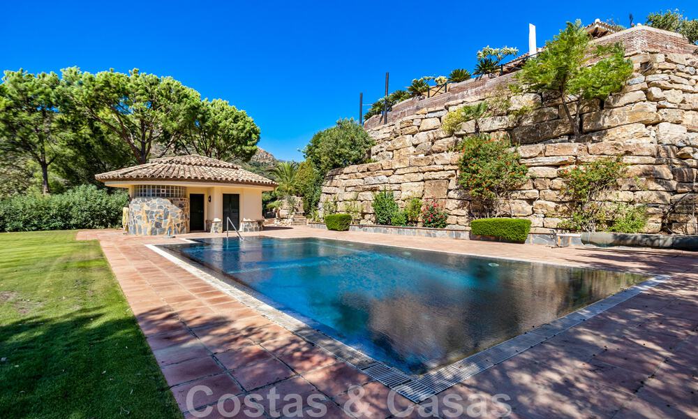 Formidable villa familiale méditerranéenne à vendre avec vue panoramique dans un resort de golf prestigieux à Benahavis - Marbella 45816