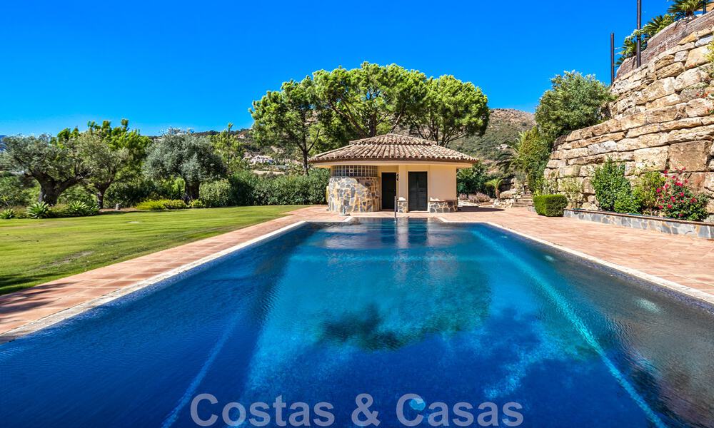 Formidable villa familiale méditerranéenne à vendre avec vue panoramique dans un resort de golf prestigieux à Benahavis - Marbella 45817