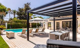 Vente d'une villa de luxe contemporaine prête à être emménagée, à distance de marche de Puerto Banus et de la plage de San Pedro, Marbella 46206 