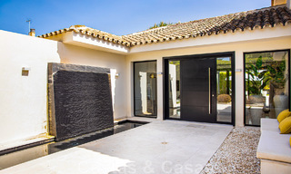 Vente d'une villa de luxe contemporaine prête à être emménagée, à distance de marche de Puerto Banus et de la plage de San Pedro, Marbella 46209 