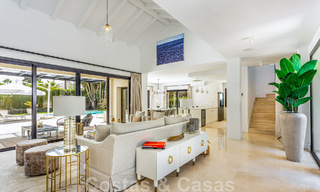 Vente d'une villa de luxe contemporaine prête à être emménagée, à distance de marche de Puerto Banus et de la plage de San Pedro, Marbella 46212 