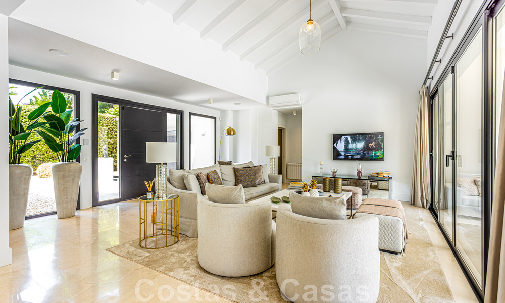 Vente d'une villa de luxe contemporaine prête à être emménagée, à distance de marche de Puerto Banus et de la plage de San Pedro, Marbella 46213