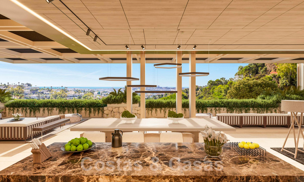 Parcelle + projet de construction exclusif à vendre pour une impressionnante villa design, adjacente au terrain de golf La Quinta à Benahavis - Marbella 46458