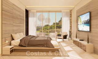 Parcelle + projet de construction exclusif à vendre pour une impressionnante villa design, adjacente au terrain de golf La Quinta à Benahavis - Marbella 46459 