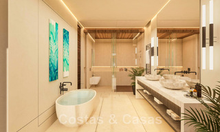 Parcelle + projet de construction exclusif à vendre pour une impressionnante villa design, adjacente au terrain de golf La Quinta à Benahavis - Marbella 46460 