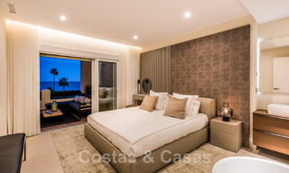 Appartement prêt à emménager, récemment rénové, à vendre dans un complexe de plage, avec vue sur la mer, sur le New Golden Mile, Estepona 46725 