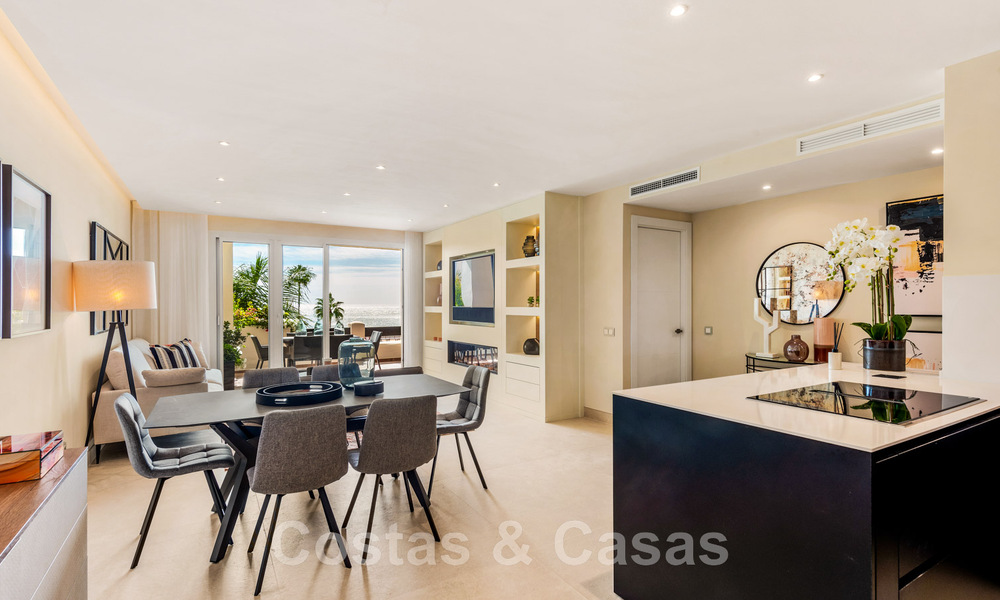Appartement prêt à emménager, récemment rénové, à vendre dans un complexe de plage, avec vue sur la mer, sur le New Golden Mile, Estepona 46727