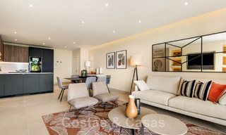 Appartement prêt à emménager, récemment rénové, à vendre dans un complexe de plage, avec vue sur la mer, sur le New Golden Mile, Estepona 46742 