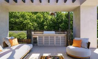 Villa de luxe contemporaine et architecturale à vendre à proximité du club de golf La Quinta à Benahavis - Marbella 45751 