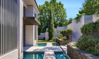 Villa de luxe contemporaine et architecturale à vendre à proximité du club de golf La Quinta à Benahavis - Marbella 45755 