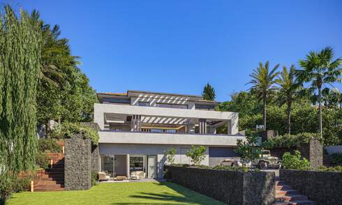 Villa de luxe contemporaine et architecturale à vendre à proximité du club de golf La Quinta à Benahavis - Marbella 45758