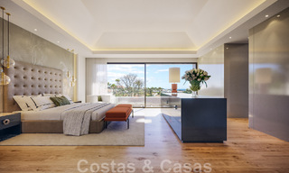 Villa de luxe contemporaine et architecturale à vendre à proximité du club de golf La Quinta à Benahavis - Marbella 45759 