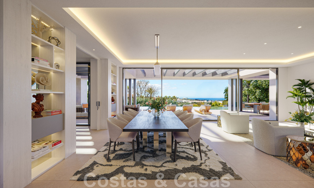 Villa de luxe contemporaine et architecturale à vendre à proximité du club de golf La Quinta à Benahavis - Marbella 45760