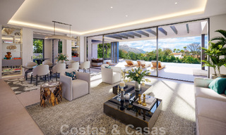 Villa de luxe contemporaine et architecturale à vendre à proximité du club de golf La Quinta à Benahavis - Marbella 45764 