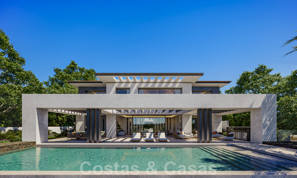 Villa de luxe contemporaine et architecturale à vendre à proximité du club de golf La Quinta à Benahavis - Marbella 45766